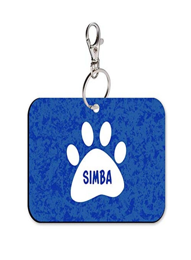 Sky trends Rectangle Shape Collar Locket/Pendant for Dogs & Puppy -1190